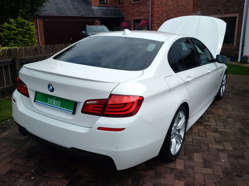 Illustration for article titled REPOST: Today's jaunt, BMW 5 Series, full cleanÂ